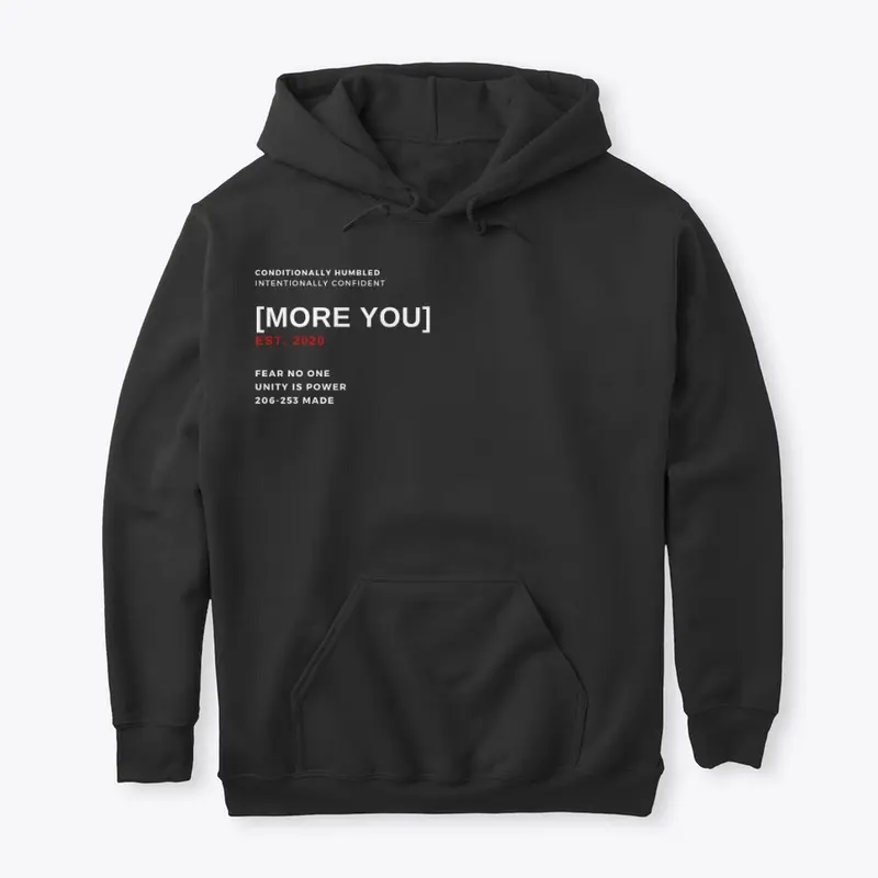 [MORE YOU]: FEAR NO ONE Hoodie