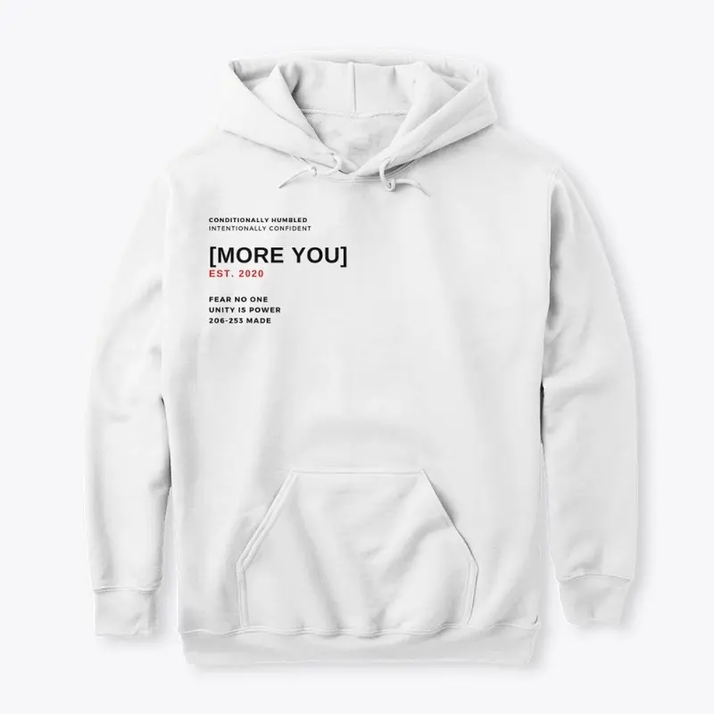 [MORE YOU]: FEAR NO ONE Hoodie